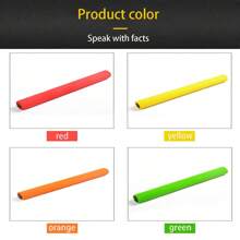 1pc Athletic Sports Relay Baton, Short Distance Racing Foam Handle Relay Stick, Relay Rod - Multicolor - View 7