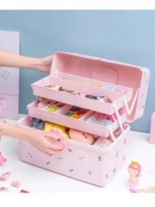 Children's Hair Accessories Storage Box, Baby Hair Band Hair Clip Hair Jewelry Box Girls Hair Band Jewelry Box Storage Box - Nmku-1 - View 4