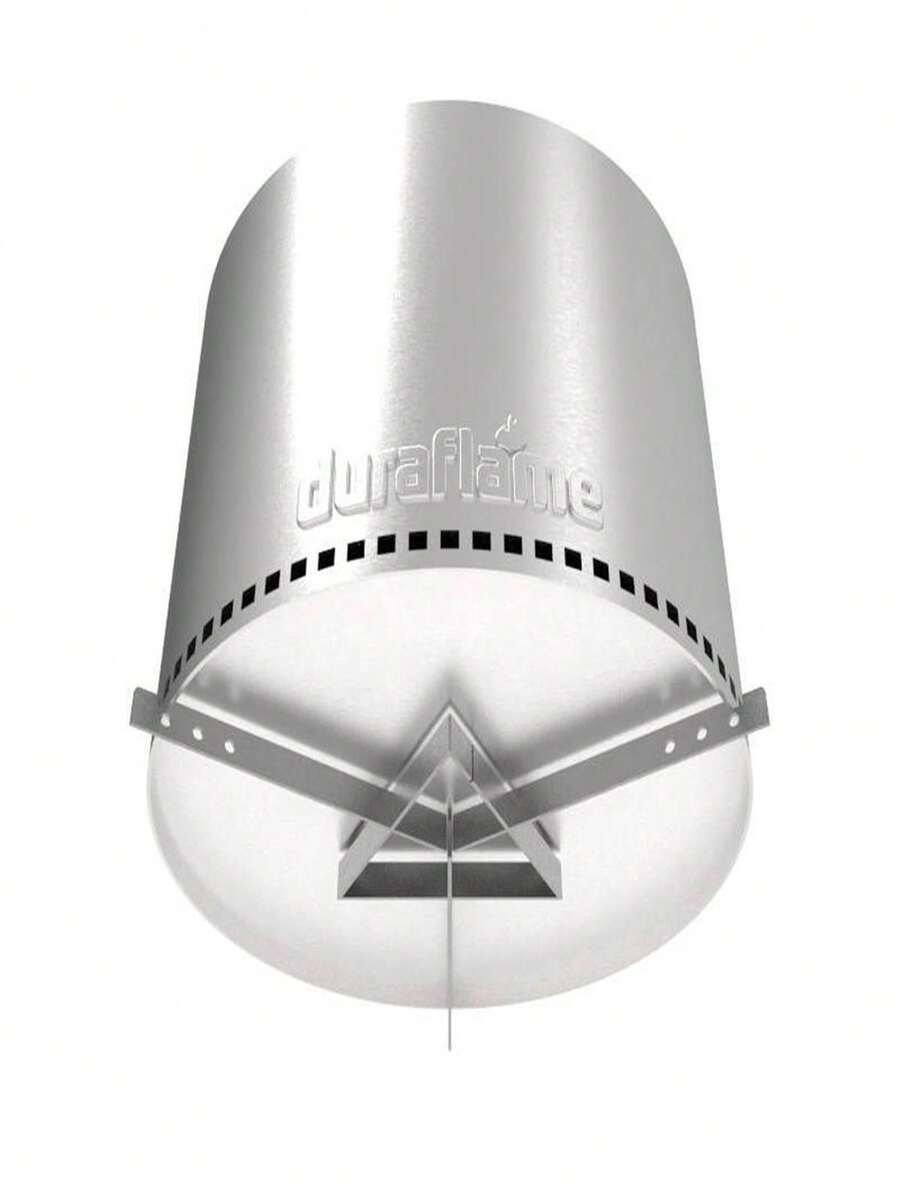 Duraflame Smokeless Fire Pit Stand, Silver - Silver - View 1