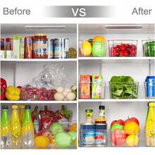 Hộp đựng tủ lạnh bằng nhựa trong suốt có nắp, thích hợp để sắp xếp tủ lạnh, tủ đông, tủ bếp, phòng bảo quản thực phẩm, Kho lưu trữ, Sắp xếp, Sắp xếp, Nhà bếp, Du lịch, Đồ dùng nhà bếp, Dụng cụ nhà bếp, Đồ dùng nhà bếp. - trong suốt - Xem 5