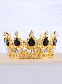 1 Peça Tiara de Liga de Zinco Elegante, Design Simples, Adequada para Casamento de Mulheres, Festival de Crianças, Festa de Aniversário, Presente do Dia das Mães