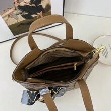 Gift Bag Bag 2024 New Versatile Mom Bag Middle-Aged And Elderly Small Bag To Mother-In-Law Shopping Bag Handbag - Khaki - View 10