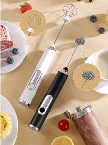 1 st elvisp för hemmabruk, liten gräddmixer, äggvisp, bakningsminimixerverktyg - Multifärgad - Visa 7