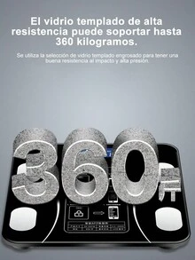 Báscula de grasa corporal, báscula inteligente Bluetooth, báscula electrónica multifunción, báscula de peso, báscula de salud, báscula de medición de grasa, analizador de composición corporal digital Bluetooth 4.0, 79 datos relacionados de alta precisión compatible con Android e iOS - Blanco - Ver 7