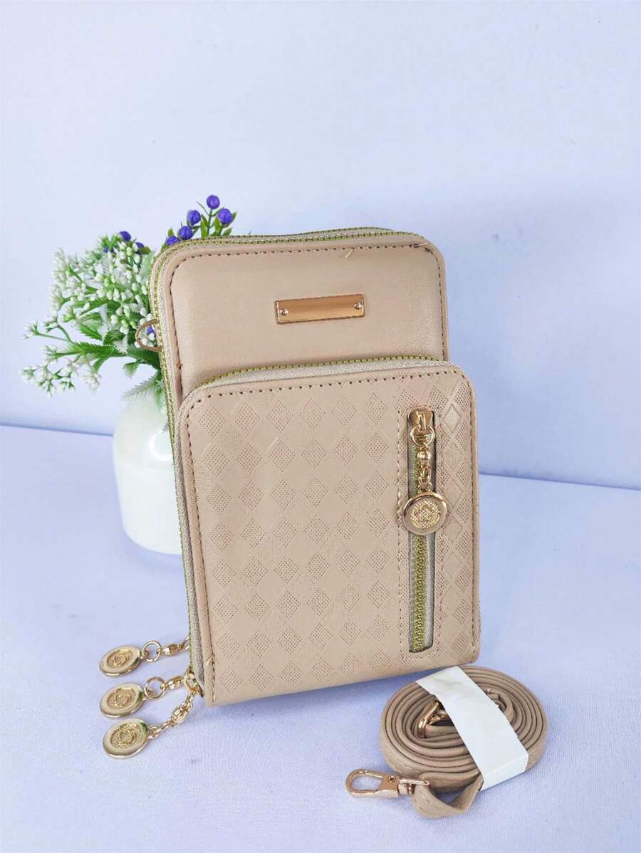 Phone Wallets - 杏色 - 查看 1