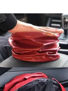 1入摺疊式汽車垃圾桶收納袋，車用迷你垃圾桶，多種顏色可選，便攜防水大容量，必備汽車收納盒，適用於長途旅行、戶外水桶和儲物容器 - 彩色 - 查看 6