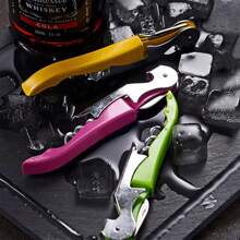 1/2/6入組海馬螺旋不銹鋼開瓶器，4.7英寸/0.8英寸 - 彩色 - 查看 8