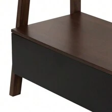 32x17x68" Ladder Shelf, Ladder Style Display Shelf - 棕色 - 查看 6