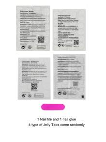 24 chiếc hình quan tài dài, màu chuyển sắc kiểu Pháp, đầu móng tay thủ công, đính kim cương giả để tăng cường sự quyến rũ, thích hợp cho sinh viên, quý cô, tiệc tùng, khiêu vũ, đeo hàng ngày Bấm vào móng tay Đồ dùng làm móng - Nhiều màu - Xem 4