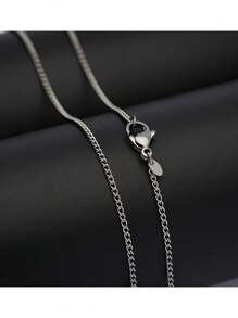 Men'S Pendant Necklaces - 銀色 - 查看 4