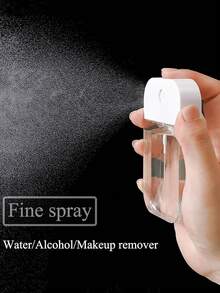 2入組50ml便攜式噴霧瓶，卡片式設計，適用於分配各種液體，如精油、香水、護膚品 - 白色 - 查看 3