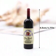 5pcs Miniature Landscape Decoration & Photography Props Simulation Plastic Wine Bottles - Multicolor - View 4
