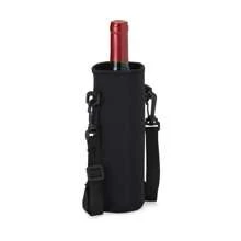 Wine Rack & Wine Glass Rack - Black - View 2