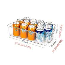 Hộp đựng tủ lạnh bằng nhựa trong suốt có nắp, thích hợp để sắp xếp tủ lạnh, tủ đông, tủ bếp, phòng bảo quản thực phẩm, Kho lưu trữ, Sắp xếp, Sắp xếp, Nhà bếp, Du lịch, Đồ dùng nhà bếp, Dụng cụ nhà bếp, Đồ dùng nhà bếp. - trong suốt - Xem 8