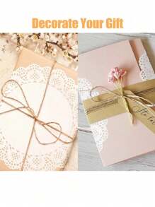 50/100pcs Round White Paper Napkins, Disposable Lace Paper Napkins For Crafts, Tableware Decoration, Party, Wedding, Cake, Desserts, Baking, Grilling, Frying