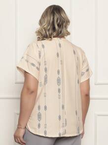 Plus Size Blouses - Print 5 - View 2
