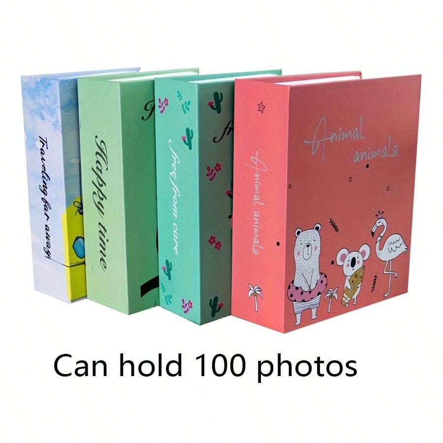 4X6 Photo Album, Can Hold 100 Photos, With Multiple Styles For You To Choose From. Made With