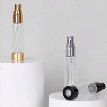 Mini Travel Fragrance Refillable Atomizer Glass Bottle, Portable Fragrance Spray Bottle, Travel Fragrance Pump Dispenser Container, Suitable For Travel And Outdoor Use - Multicolor - View 3