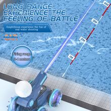 RC Cars 360 ° Rotation Four-Wheel Drive Water Spray Amphibious Car Water Cannon Remote Control Car 2.4Ghz Gesture Sensing LED Light Toys For Boys And Girls Kids Children's Birthday Gifts