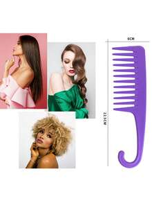 14pcs Hair Styling Set Including Spray Bottle, Massage Comb, Hair Ties And Clips In Various Combinations - Multicolor - View 7