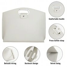 笔记本电脑包 笔记本电脑保护套 垫袋 商务旅行 学校 大学 办公室 16 英寸防水多功能便携式轻便内胆包 14 英寸适合教室笔记本电脑包教室包教师收纳包教室整理包 - 彩色 - 查看 5