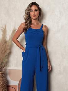 Women Jumpsuits - Xanh đậm - Xem 6