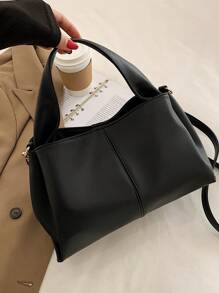 Bolso plegado de moda, bolso de hombro estilo occidental, bolso cruzado