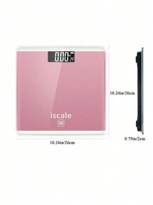 1pc Household Weight Scale With Lcd Display