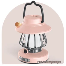 1pc Rechargeable LED Lantern Night Light For Home And Outdoor Camping, 3 Light Modes, 2 Hook Modes - Multicolor - View 11