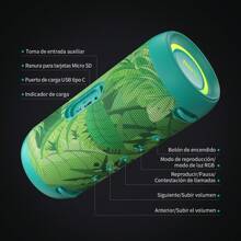 Mifa A90 Bluetooth Speaker 60W Output Power Bluetooth Speaker With Class D Amplifier Excellent Bass Performace Camping Speaker - اخضر زيتون - مشاهدة 7