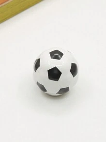 1 pieza Perilla de puerta de armario / zapatero / armario en forma redonda con diseño de bola de dibujos animados