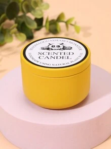 Handmade Aromatherapy Wax Candle In Colorful Tin, Pure Plant Wax, Smokeless, Perfect For Proposal, Celebration And Atmosphere, Aromatherapy Gift,Room Decor,Gifts - Multicolor - View 12