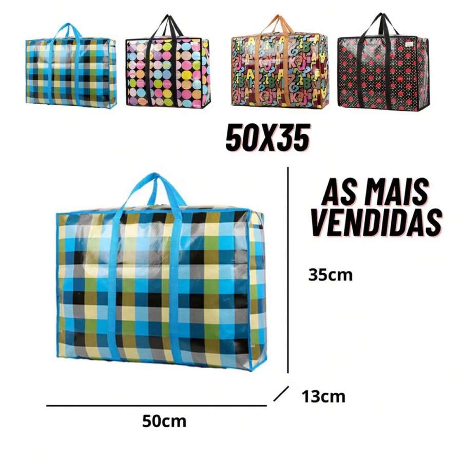 Sacola impermeável grande, medio, pequeno , para mudanças, viagem ao Paraguai e para Sacoleira
