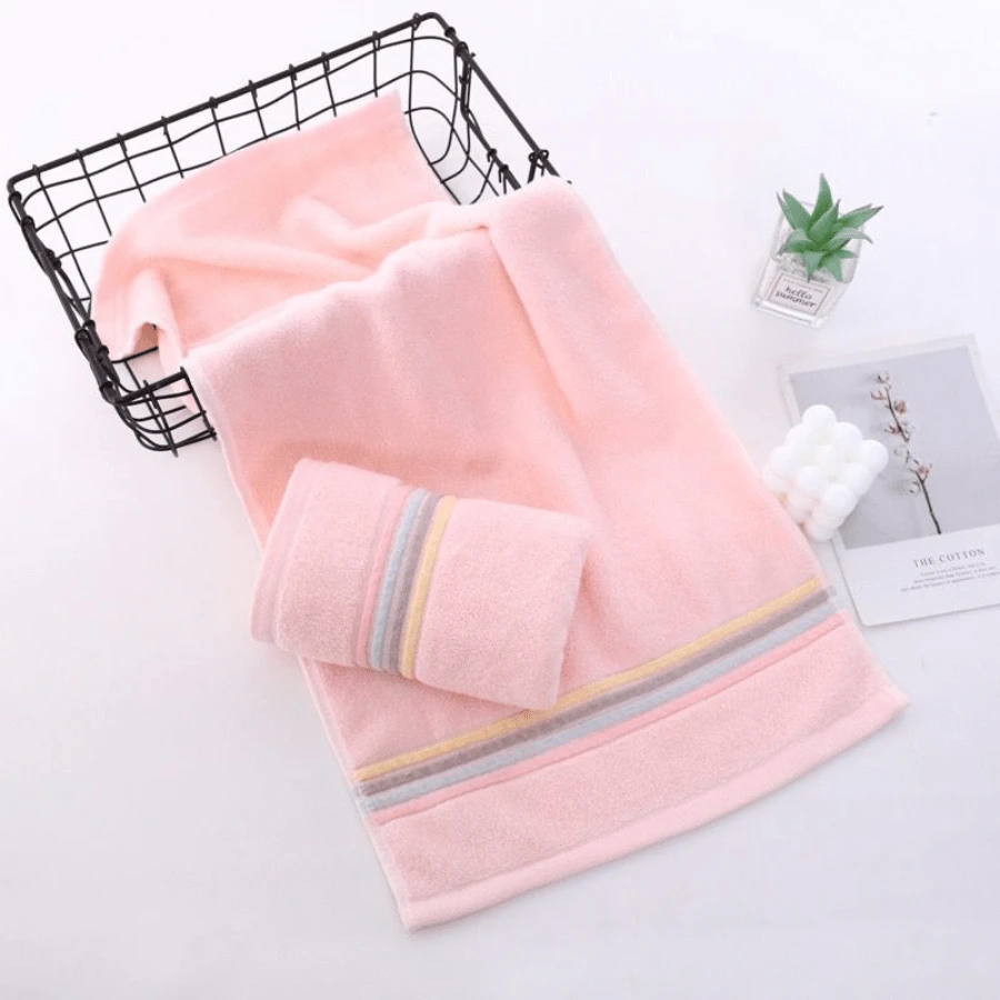Adult Bath 80% Cotton And 20% Polyester Soft High Water Absorption With Listing - 彩色 - 查看 1