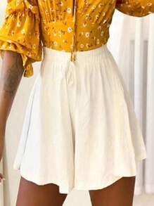 Women Shorts - Champagne - View 4