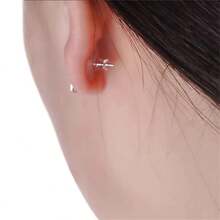 100pcs Round Earring Backs With Anti-Allergic Silicone Cushions And Non-Slip Design, DIY Jewelry Material - One Bag - View 5