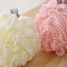 1pc Cute Bubble Bath Sponge - Super Soft, Essential For Bathroom And Travel, Dual-Use - Multicolor - View 3