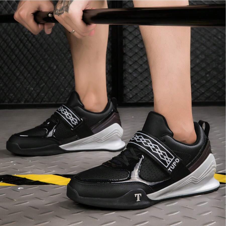 專業男士深蹲鞋，室內深蹲和硬舉專用鞋，適用於男女運動健身鞋