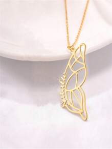 Collar de nombre personalizado, collar de nombre personalizado para mujeres, collar de acero inoxidable con mariposa, regalo de joyería para mujeres
