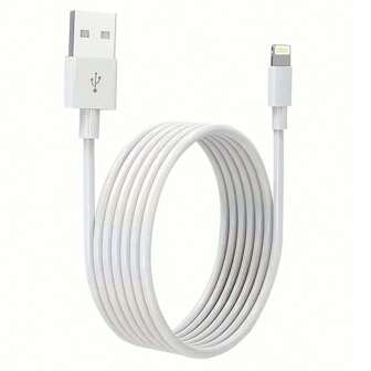 OIITH 3.3 英尺/6.6 英尺充电器线 Lightning 数据线，MFi 认证 USB A 充电线，兼容 13 12 11 Mini Pro XR Xs Max X SE 8 7 6 Plus iPad IPod A IrPods Nan