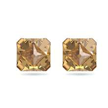 Swarovski ORTYX 女士几何金色耳钉带耳夹 5613680，适合日常佩戴的优雅珠宝，节日礼物