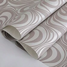 1 Rollo de Papel Tapiz Autoadhesivo de Tela No Tejida, Decoración Minimalista Moderna para Sala de Estar, Dormitorio, Estudio, Impermeable, para Decoración de Sala de Estar, Decoración de Dormitorio, Útiles Escolares, Decoración de Halloween, Pegatinas de Renovación, Paneles de Pared, Papel Tapiz, Artículos de Decoración Primaveral para Refrescar su Hogar, Pegatinas de Decoración Rama - Multicolor - Ver 9