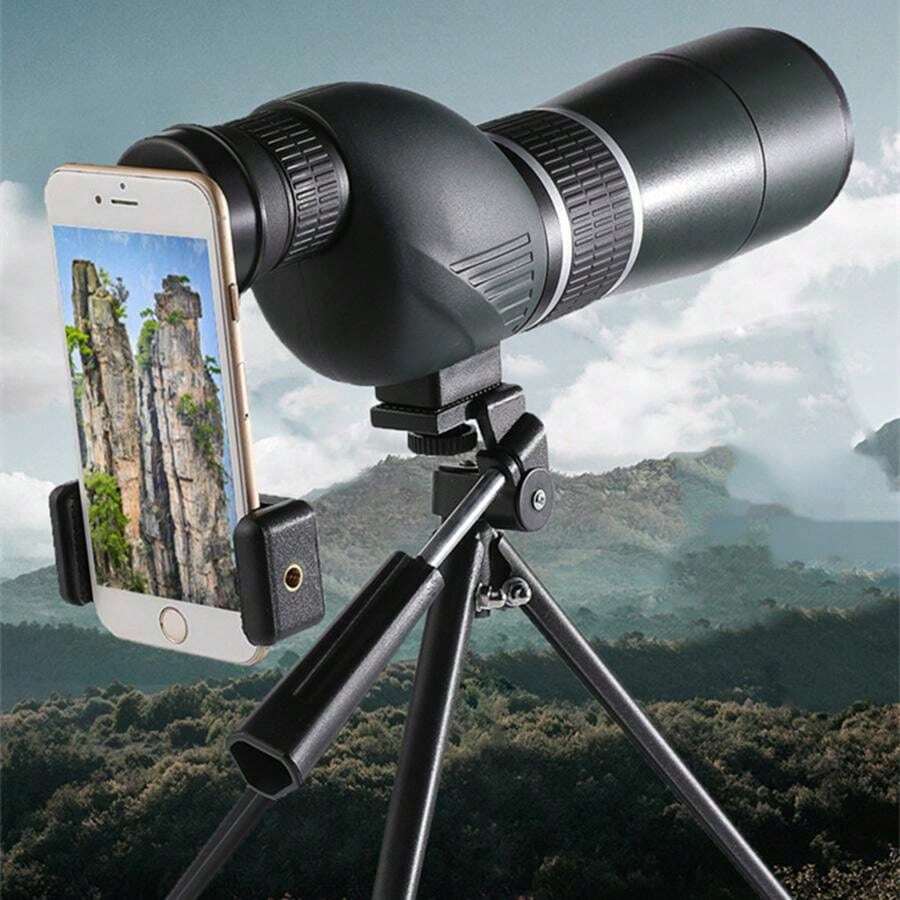 Télescope Monoculaire Portable 2000x24 - HD, 21mm, Compact - Pour Observation Oiseaux, Camping, Randonnée