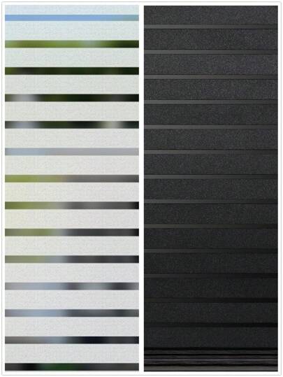 1 rol raamfolie, privacyfolie voor glazen ramen, verticale strepen, stickers, patronen, statisch hechtend vinyl, zelfklevend, uv-blokkerend, matglas, raamdecoratie, deur, kantoor, vinyl sticker, voor slaapkamerdecoratie, kamerdecoratie-artikelen, voor Halloween-decoratie, herfstdecoratie, klaslokaaldecoraties, verwijderbare sticker, stickers, muursticker, vinyl sticker voor huisdecoratie, lentedecoratie-artikelen, verfris uw huis, festivaldecoratiestickers, cadeaus, verjaardag, afstuderen