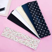 6 件套发髻制作器灵巧发髻扭转器灵活甜甜圈发髻松垮法式卷发器发髻夹配件适合女性女孩长而浓密的稀疏头发，发型设计套装，美发工具套装，发饰 - 6pcs白色/藏青色 - 查看 6