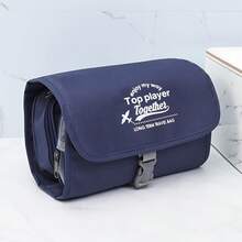 Toiletry Bags, Hanging Toiletry Bag Cosmetic Bag Foldable Makeup Bag With Hook And Tote For Travel - Multicolor - View 2