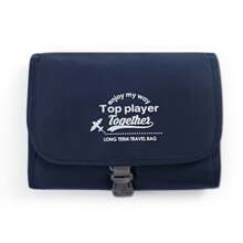 Toiletry Bags, Hanging Toiletry Bag Cosmetic Bag Foldable Makeup Bag With Hook And Tote For Travel - Multicolor - View 6