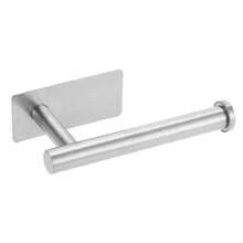 1 pieza Soporte de papel higiénico de acero inoxidable montado en la pared con instalación sin taladro, estante para rollos de papel, decoración de baño, decoración de otoño