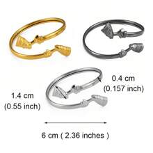 1pc Ancient Egyptian Symbol Ankh Egyptian Pharaoh Tutankhamun Bracelets Amulet Africa Jewelry Banglets For Women Girl