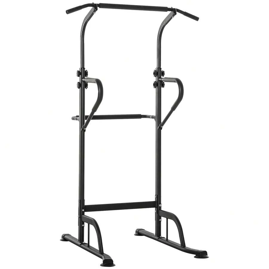 HOMCOM Pull-Up Machine - Negro - Ver 1